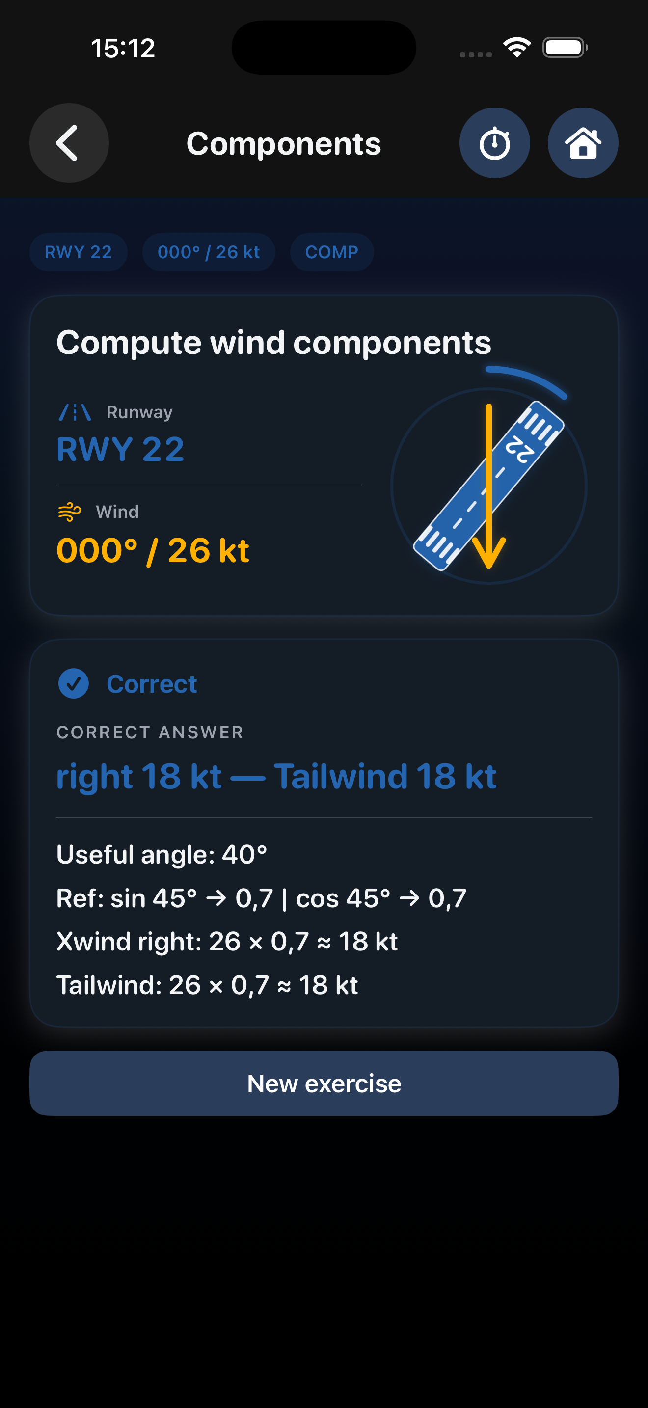 Wind calculations